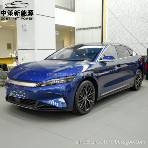 2022 BYD HAN DM-I Auto elettrica ad alta tecnologia ibrida 5 sedili Ibridi Auto elettrica Autorizzazione a lungo raggio di crociera veicolo elettrico